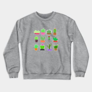 Little cactus garden Crewneck Sweatshirt